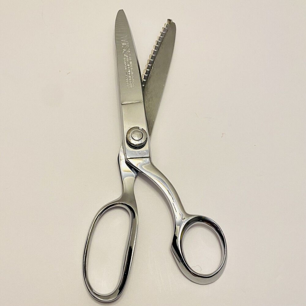 Scissors Shears Silver Wise New Wark NJ USA 1970408-2286874 Vintage